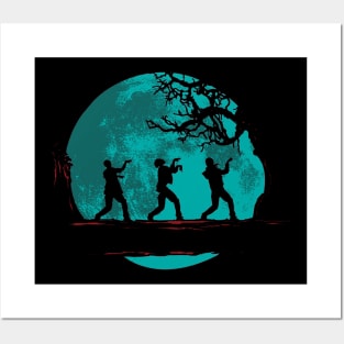 Thriller Moonwalk Posters and Art